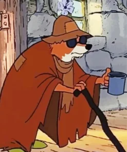 Blind Fox Paint By Numbers