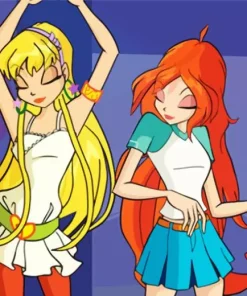 Cute Bloom And Stella Paint By Numbers