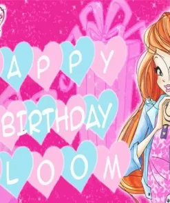 Bloom Winx Birthday Paint By Numbers