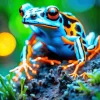 Orange Frog Paint By Numbers