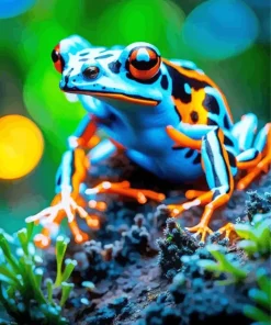 Orange Frog Paint By Numbers