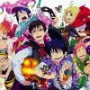 Blue Exorcist Characters Paint By Numbers