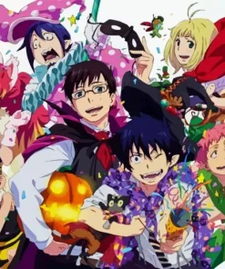 Blue Exorcist Characters Paint By Numbers