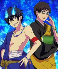 Rin And Yukio Paint By Numbers