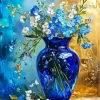 Glass Flower Vase Diamond Painting
