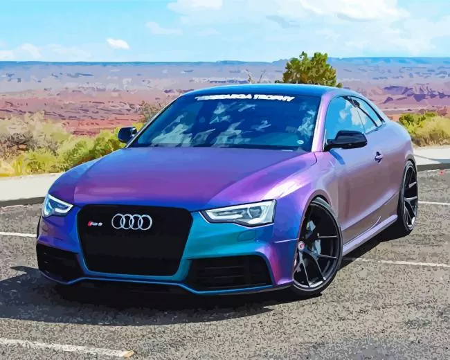 blue purple car paint by numbers Blue Purple Car Paint By Numbers