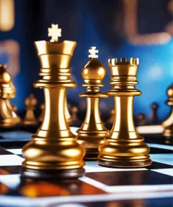 Chess Rook Paint By Numbers