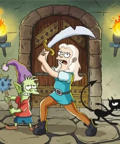 Bean And Elfo Paint By Numbers