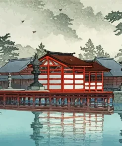 Miyajima In De Mist Paint By Numbers
