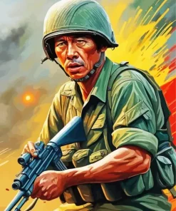 Vietnam War Paint By Numbers
