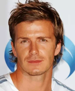 Young David Beckham Paint By Numbers