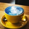 Blue Coffee Paint By Numbers