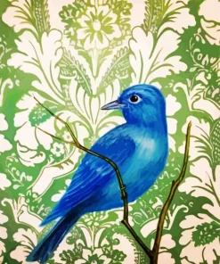 Finch Bird Art Paint By Numbers