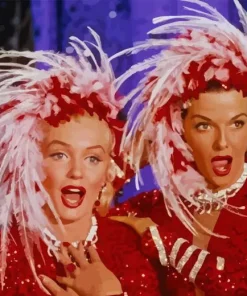 Gentlemen Prefer Blondes Paint By Numbers