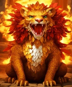 Beast Lion Paint By Numbers