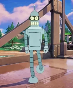 Bender Rodriguez Paint By Numbers