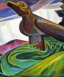 Big Raven Emily Carr Paint By Numbers