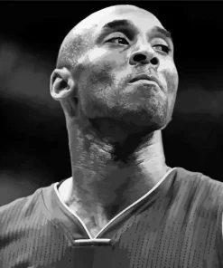 White Kobe Bryant Paint By Numbers