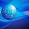 Blue Disco Ball Paint By Numbers