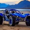 Blue Dune Buggy Paint By Numbers