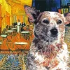 Heeler Cafe Terrace Diamond Painting