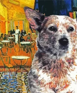 Heeler Cafe Terrace Diamond Painting