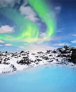 Blue Lagoon Iceland Paint By Numbers