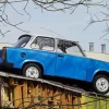 Blue Trabant Paint By Numbers
