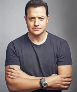 Brendan Fraser Paint By Numbers