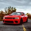 Hellcat Charger Red Paint By Numbers