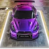 Purple Nissan Gtr Paint By Numbers