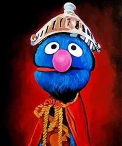 Warrior Grover Personaggio Paint By Numbers