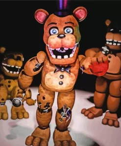 Withered Freddy Paint By Numbers