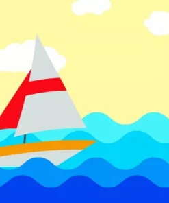 Animation Boat Paint By Numbers