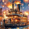 Boat Party Paint By Numbers