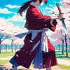 Kenshin Himura Paint By Numbers