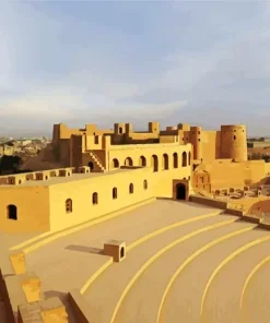 Afghanistan Herat Citadel Paint By Numbers
