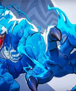 Blue Venom Paint By Numbers