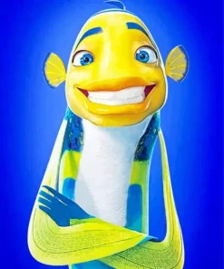 Yellow Fish Oscar Paint By Numbers