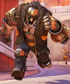 Bob From Overwatch Paint By Numbers
