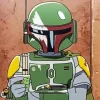 Boba Fett Illustration Paint By Numbers
