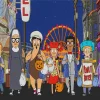 Bobs Burgers Halloween Paint By Numbers