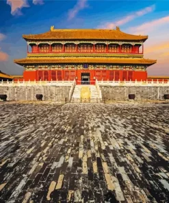 China Forbidden City Paint By Numbers
