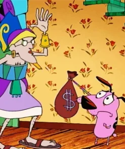 Courage And Eustace Paint By Numbers