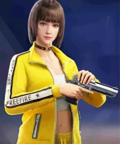 Free Fire Kelly Paint By Numbers