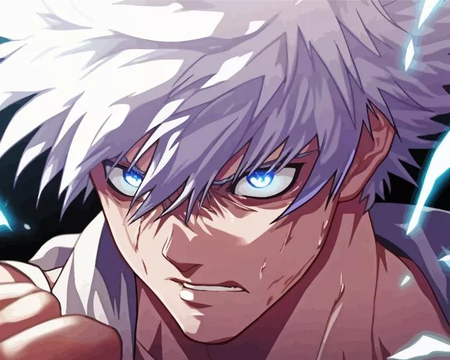 grown up killua paint by numbers Grown Up Killua Paint By Numbers
