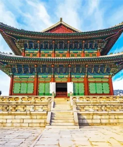 Gyeongbokgung Palace Paint By Numbers