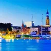 Hamburg River Paint By Numbers