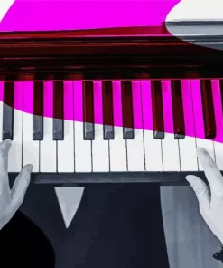 Hands Playing Paint By Numbers