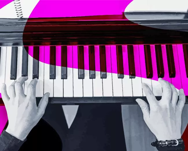 hands playing piano paint by numbers Hands Playing Paint By Numbers
